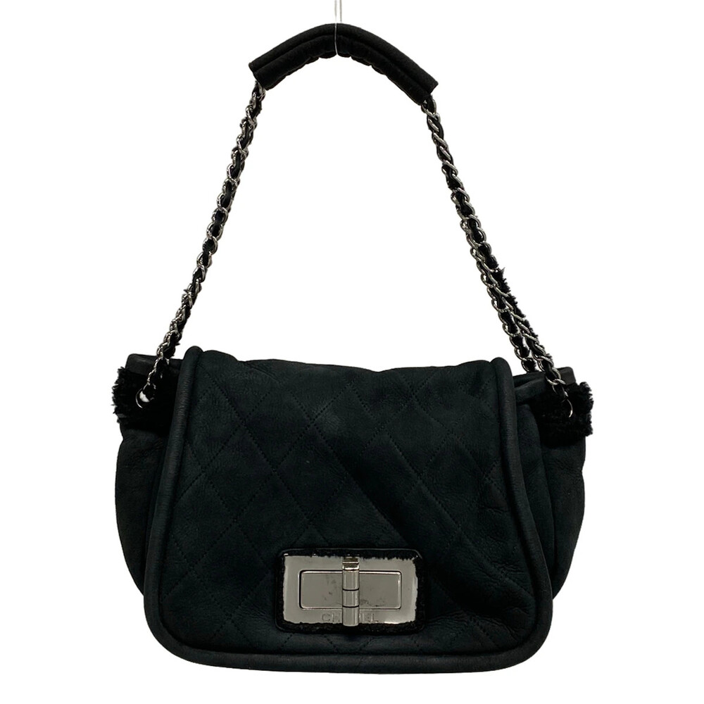 Chanel 2.55/Matelasse Black Mouton #343576C15B